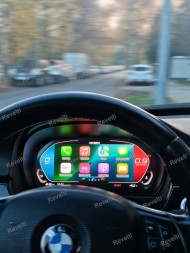 Revelti Zegary Cyfrowe LCD do BMW E39 E38 X5 E53 z funkcją Carplay - Mapy Google Цифрові Годинники для BMW E39 E38 X5 E53 / з Carplay - Google Maps, Apple Maps