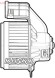 AD BRAKE VIC-63366 Вентилятор обігрівача для RENAULT KANGOO BE BOP, KANGOO EXPRESS, KANGOO II, MASTER III