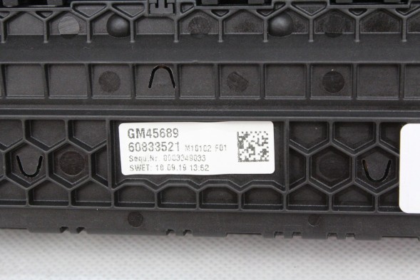 BMW OE 7944067 64117944067 ПАНЕЛЬ РАДІО КОНДИЦІОНЕРА ПІДІГРІВ СИДІНЬ BMW G30 G31 F90 M5