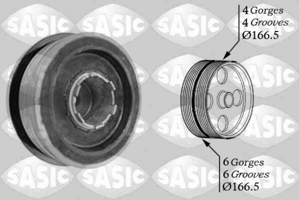 9001808 SASIC Шків