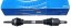 SKF VKJC 8617 Приводна піввісь ліва skf citroen c3 ii c4 cactus ds3 peugeot 208 і 1.6 thp