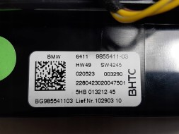 BMW OE 9855411 BMW Wentylacja Foteli BMW X3 G01 X4 G02 G20 Панель кондиціонування повітря Решітка припливу Вентильовані сидіння
