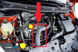 Turborury 2506700011912 Шланг турбоінтеркулера dacia lodgy duster dokker 1.2 tce 144602500r
