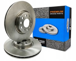 Bremsenn BREMZENN2013SET ГАЛЬМІВНІ ДИСКИ ПЕРЕДНІ SKODA SUPERB I II III VW PASSAT B6 B7 B8 TOURAN