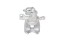 Bosch 0 986 135 006 Затискач ham.Tyl правий рег. 0986135006/Boh 0 986 135 006