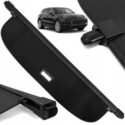 MAGIC MOTO P-RB-01-01-TT Шторка багажника РОЛЕТА маркіза задня PORSCHE CAYENNE 9Y III 18-24 HQ Чорна