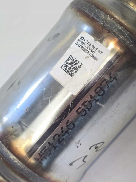 Volkswagen OE 5QA253059NT Новий оригінальний каталізатор audi q3 vw tiguan seat ateca 5qa253059nt