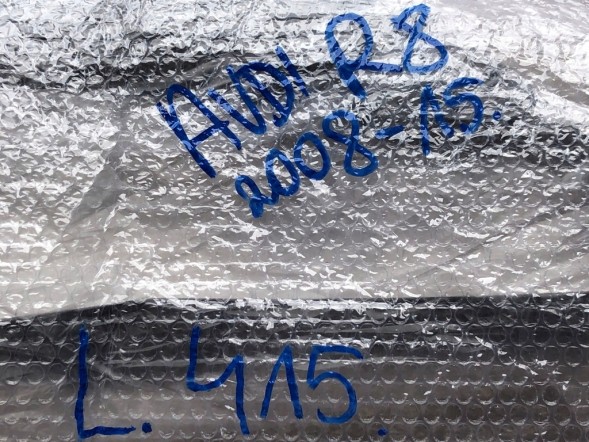 ВОЛЛЕР  Абажур скло фари щиток лампи лівий фронт для audi r8 і 4s 2008-2015