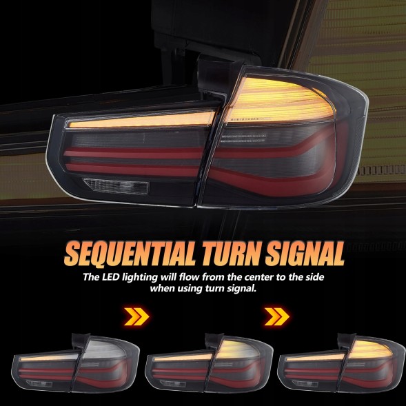 VLAND LDBMN4 20D191EE mhm Світильники тиль kpl Full Led Neon Діодні Тюнінг Lift look Bmw 3 f31 Turing 12-20