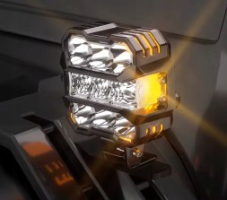 BDC LED-4.5-100W+DRL-Led Галогенні фари дальнього світла / робочі LED фари 4" 50W 2 шт. Jeep Wrangler з омологацією