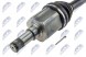 NTY NPW-FR-075 Приводна піввісь ford transit 330 2.2tdci 01.13- 2.0tdci 01.16- transit custo