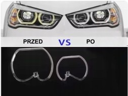 ВОЛЛЕР H.169/500/B. Ринги лампи правий передній ксенон для bmw x1 f48 f49 передліфт 2015-19