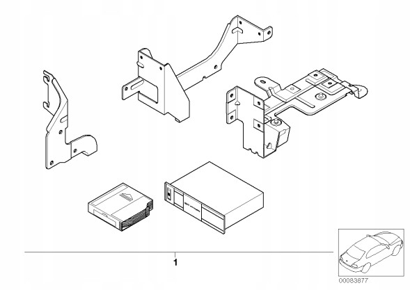 BMW OE 8361584 16882234614 CD ЧЕЙНДЖЕР BMW E39 E46 8361584