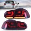 VLAND LDVWU5 mhm Задні LED ліхтарі Vland червоно-димчасті в стилі GTI для VW Golf VI 5k0 2008-2013
