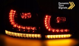 VLAND LDVWU5 mhm Задні LED ліхтарі Vland червоно-димчасті в стилі GTI для VW Golf VI 5k0 2008-2013