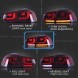 VLAND LDVWU5 mhm Задні LED ліхтарі Vland червоно-димчасті в стилі GTI для VW Golf VI 5k0 2008-2013