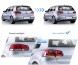VLAND LDVWU5 mhm Задні LED ліхтарі Vland червоно-димчасті в стилі GTI для VW Golf VI 5k0 2008-2013