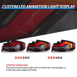 VLAND LDBMM7 mhm Комплект задніх ліхтарів Vland Led Tuning M2-look Bmw 2 f22 f23 f87 2014-2021