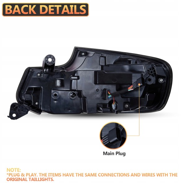VLAND LDBMM7 mhm Комплект задніх ліхтарів Vland Led Tuning M2-look Bmw 2 f22 f23 f87 2014-2021