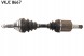 SKF VKJC 8667 Привідний вал nissan qashqai 1.6 2.0 d le 616mm