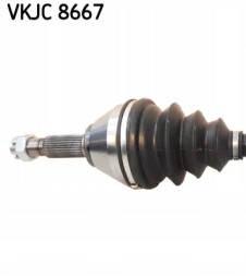 SKF VKJC 8667 Привідний вал nissan qashqai 1.6 2.0 d le 616mm