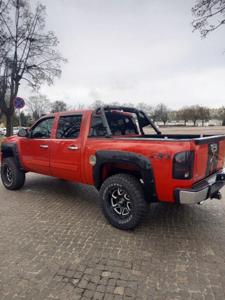 Китай PRB02_CS Труби Chevrolet Silverado, окантовка рами Hamar, чорні
