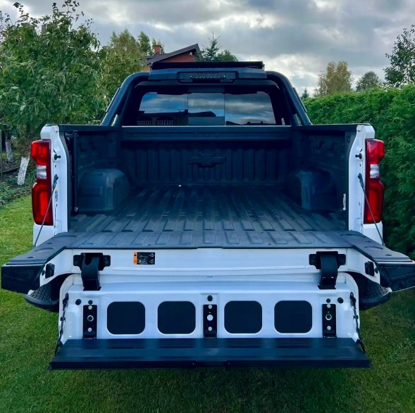 Китай PRB02_CS Труби Chevrolet Silverado, окантовка рами Hamar, чорні