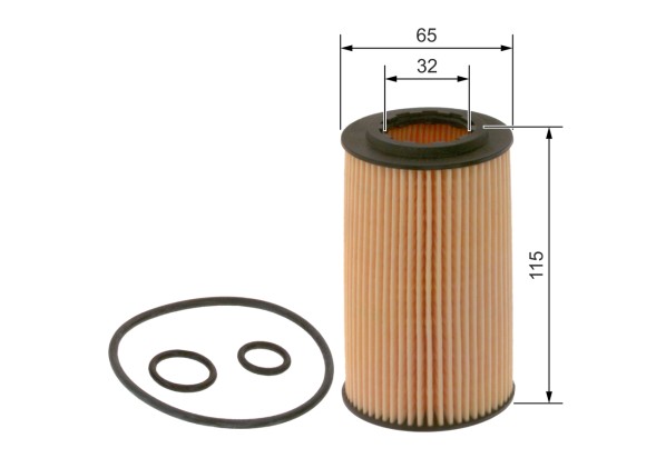 F026407112 BOSCH Фільтр оливи