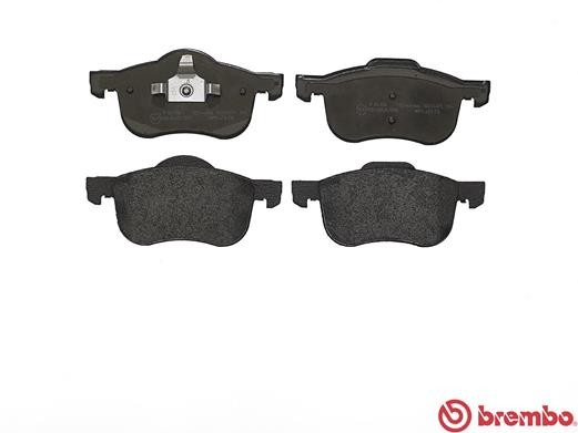 P86016 BREMBO Комплект гальмівних колодок з 4 шт дисків