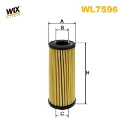 WL7596 WIX FILTERS Фільтр оливи