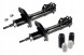 GT-Parts GT024704x2,PK4750 Амортизатори х2 ПЕРЕДНІ + бампери + чехли VW PASSAT B3 B4