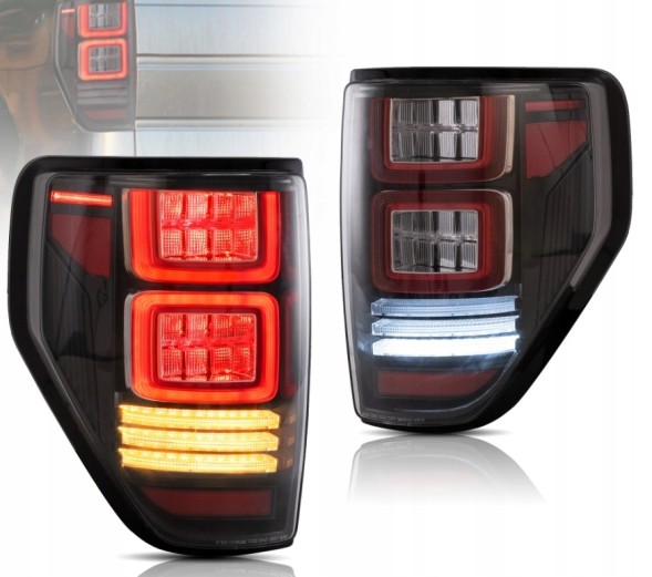 VLAND LDFO93 mhm Комплект задніх ліхтарів Vland Led Neon Dynamic Diodes Ford F150 F-150 XII mk 12 08-