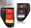 VLAND LDFO93 mhm Комплект задніх ліхтарів Vland Led Neon Dynamic Diodes Ford F150 F-150 XII mk 12 08-