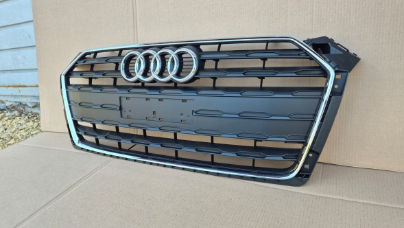 Audi OE GRILL AUDI A5 F5 8W6 PRZEDLIFT 2015-2019 CHROM RAMKA + CZARNA MAŁA TABL Решітка радіатора GRILL Audi A5 F5 8W6 15-19 ХРОМ OE 8W6853651D R ОРИГІНАЛ НОВИЙ
