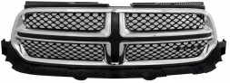 TY 55079364AJ Dodge Durango 14-20 Макет решітки радіатора, хромовані планки, чорний