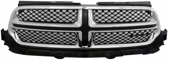 TY 55079364AJ Dodge Durango 14-20 Макет решітки радіатора, хромовані планки, чорний