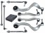 SRLine 202338-7-1-29-28 МАЯТНИК ТЯГИ НАКОНЕЧНИКА BMW 7 E65 E66 09.01r ПЕРЕДНІЙ
