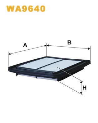 WA9640 WIX FILTERS Фільтр повітряний