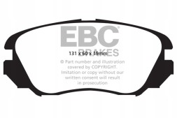 EBC DP42013R Гальмівні колодки yellowstuff ebc brakes chevrolet malibu opel insignia saab