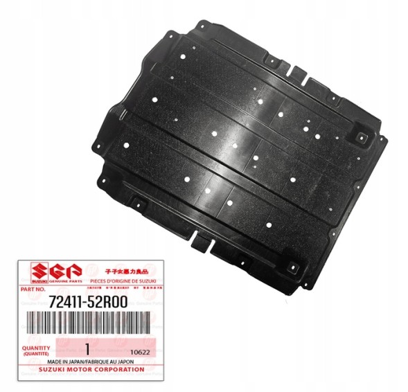Suzuki OE GP|72411-52R00, 7241152R00 SUZUKI ORYGINAŁ SUZUKI SWIFT MK8 2017-2023 КРИШКА ПІД ДВИГУН ОРИГІНАЛ