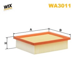 WA3011 WIX FILTERS Фільтр повітряний