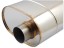 RM Motors E002/63/450 Глушник rm motors проліт 2.5 дюйма / 63,5 мм, довжина: 45 см центр / офсет