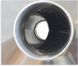 RM Motors E002/63/450 Глушник rm motors проліт 2.5 дюйма / 63,5 мм, довжина: 45 см центр / офсет