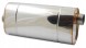 RM Motors E002/63/450 Глушник rm motors проліт 2.5 дюйма / 63,5 мм, довжина: 45 см центр / офсет