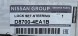 Nissan OE ОРИГІНАЛЬНИЙ ЗАМОК ЗАПАЛЮВАННЯ NISSAN D8700-4EA1B QASHQAI