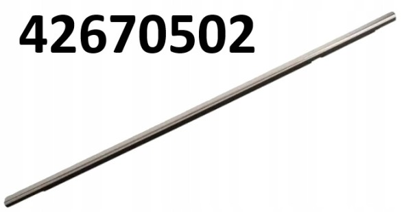 General Motors MS-42670502 OPEL MOKKA ПЛА́НКА УЩІЛЬНЮВАЧА СКЛА ПЕРЕДНІХ ДВЕРЕЙ ЛІВА OE 42670502