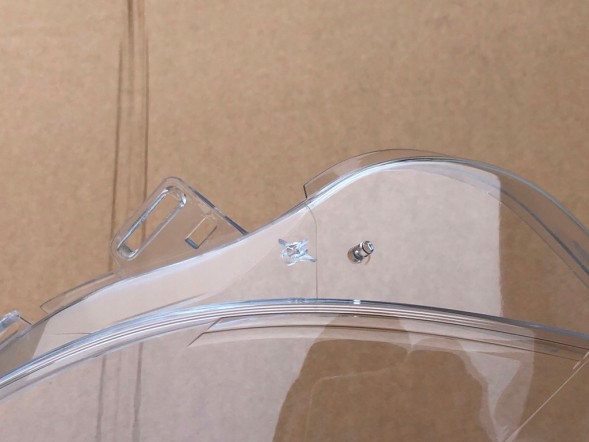 ВОЛЛЕР L.169/361.+L.169/362. Абажури скло фар ліва права фронт для mercedes ml w166 2011-2015