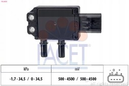 Facet 10.3435 Датчик, тиск вихлопних газів