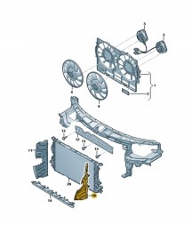 Audi OE 4G8121284AL Нове оригінальне пневмокермо 4g8121284al