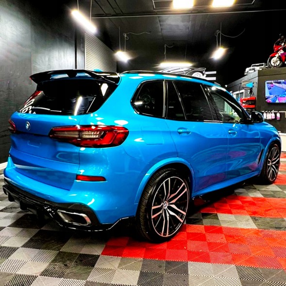 Китай SP2472 Спойлер Покрівельний лот BMW X5 G05 M Style Чорний Блиск (2019+)